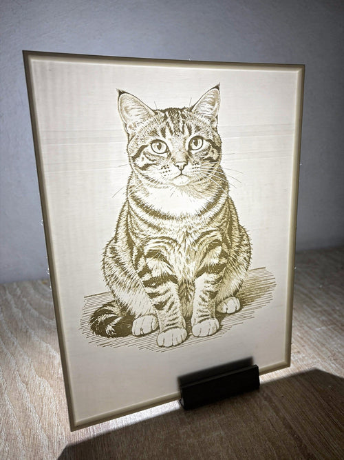 Litografía 3D personalizada · Edición Base